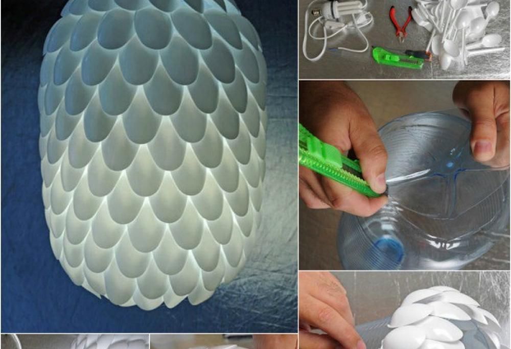 Lampade bellissime che ti aiutano a riciclare!