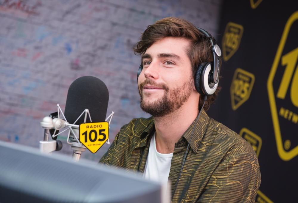 Álvaro Soler ospite di 105 Mi Casa: le foto dell’intervista