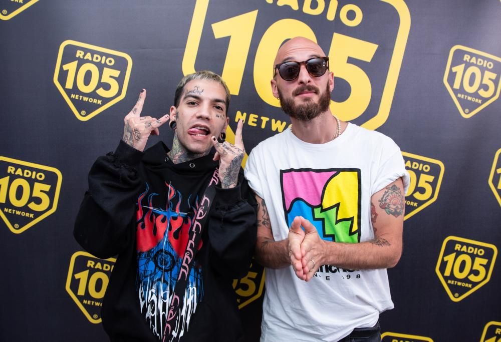 GionnyScandal a 105 Trap: le foto dell’intervista!