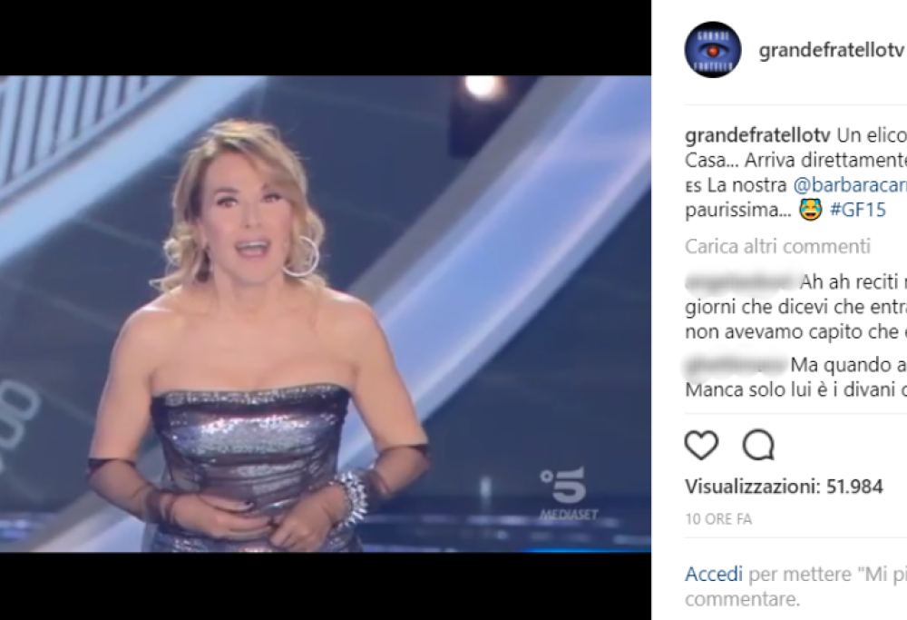 Grande Fratello 15: la D’Urso  non fa entrare Aida nella Casa e c’è il primo eliminato