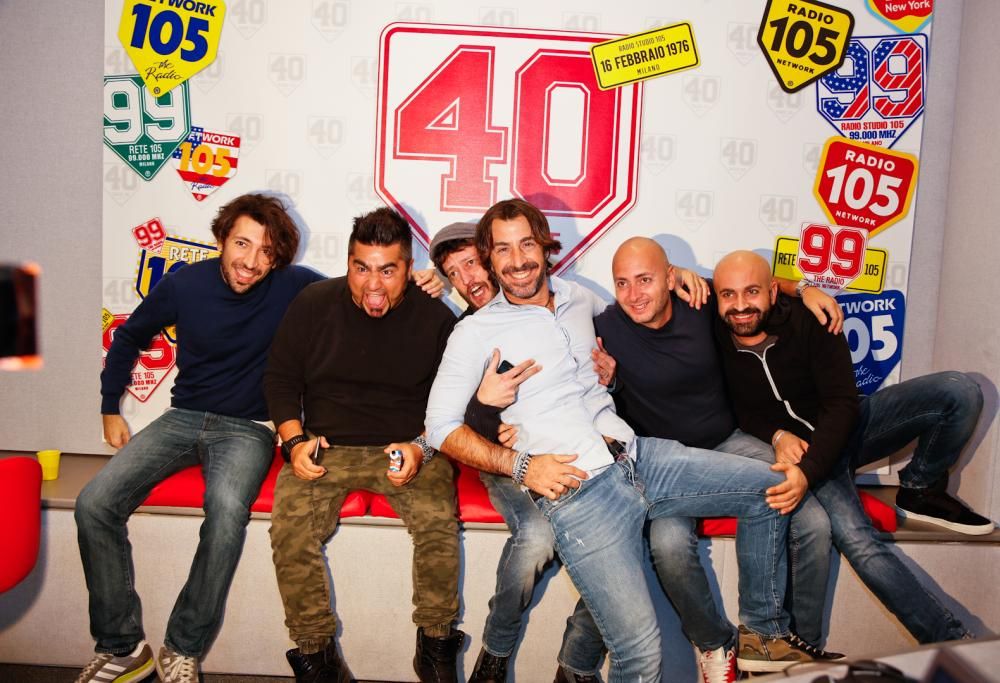 40 anni di 105: guarda le foto di tutti gli amici che hanno festeggiato con noi onair!