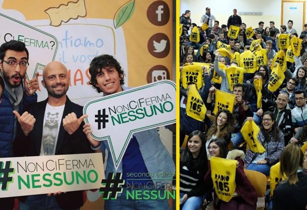 #noncifermanessuno: Radio 105 e Luca Abete ti aspettano a Parma!