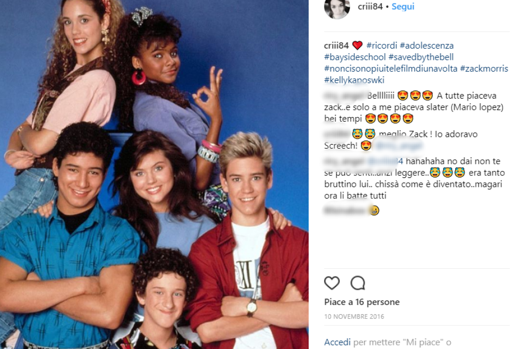 Ecco come sono oggi i protagonisti di “Bayside School”, telefilm cult anni ’90