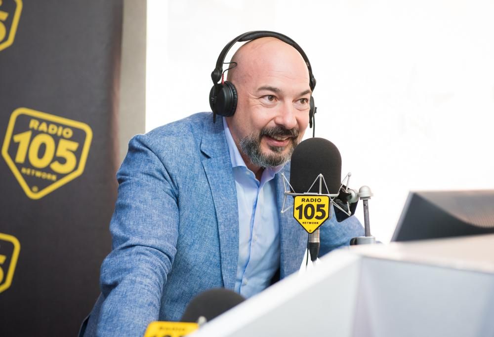 Steve Dapper a 105 Friends: le foto dell’intervista