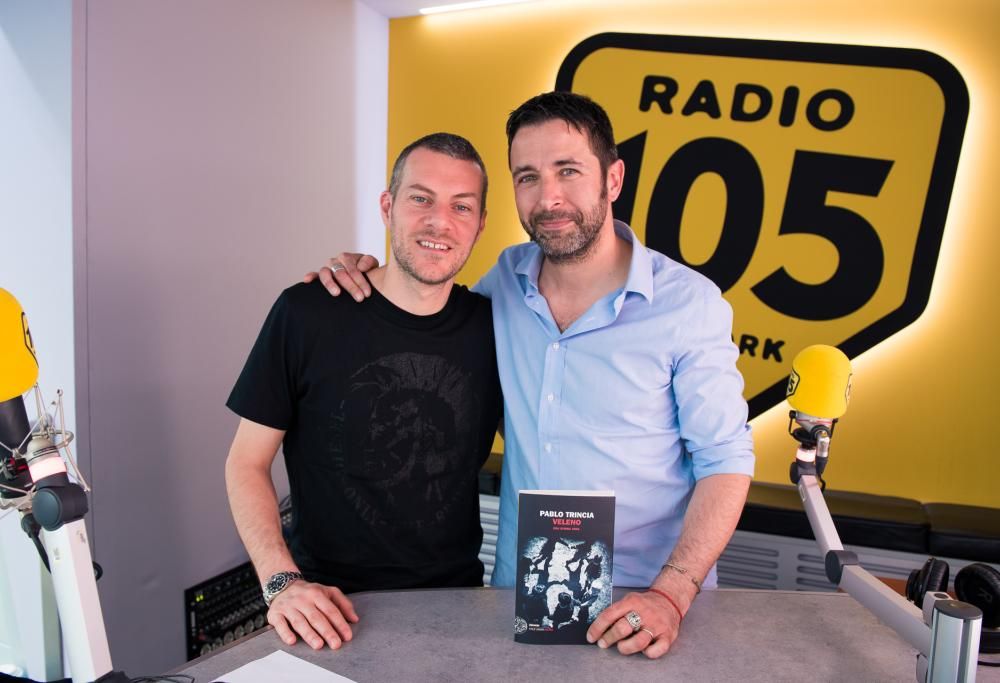 Pablo Trincia a 105 Mi Casa: le foto dell’intervista