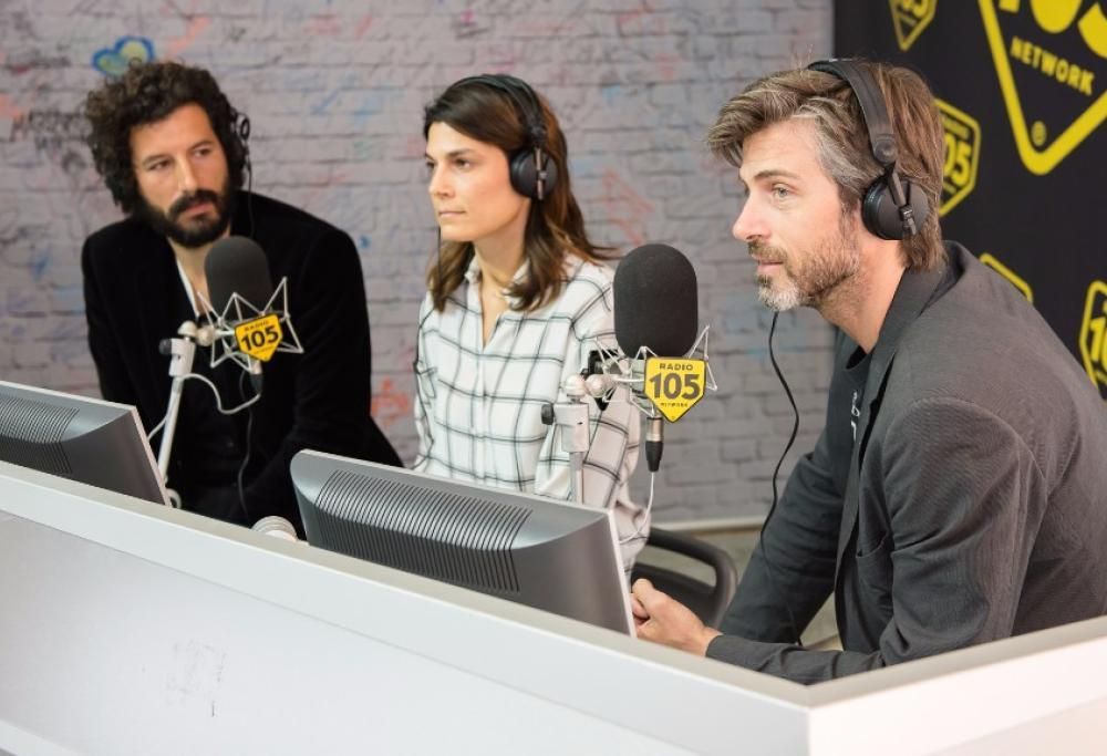 Kim Rossi Stuart, Francesco Scianna e Valeria Solarino a 105 Mi Casa, le foto