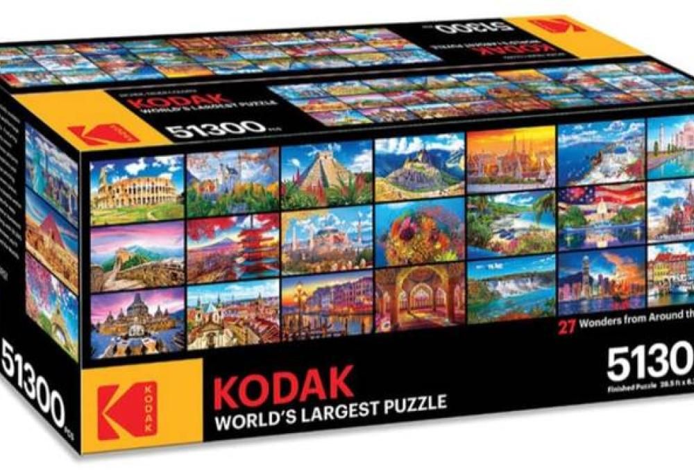 Kodak sta vendendo il puzzle più grande del mondo