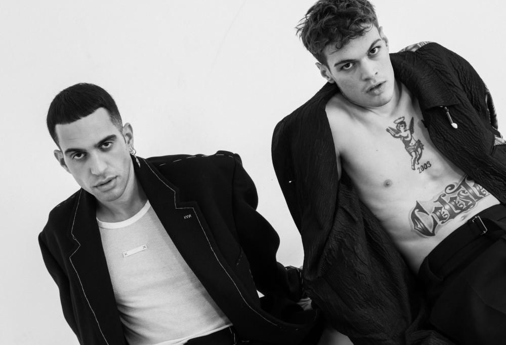 Mahmood e Blanco nudi in copertina