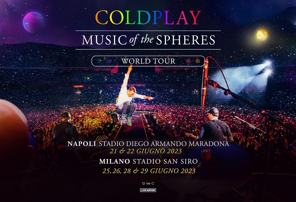 Partecipa al concorso e prova a vincere la “live experience” dei Coldplay