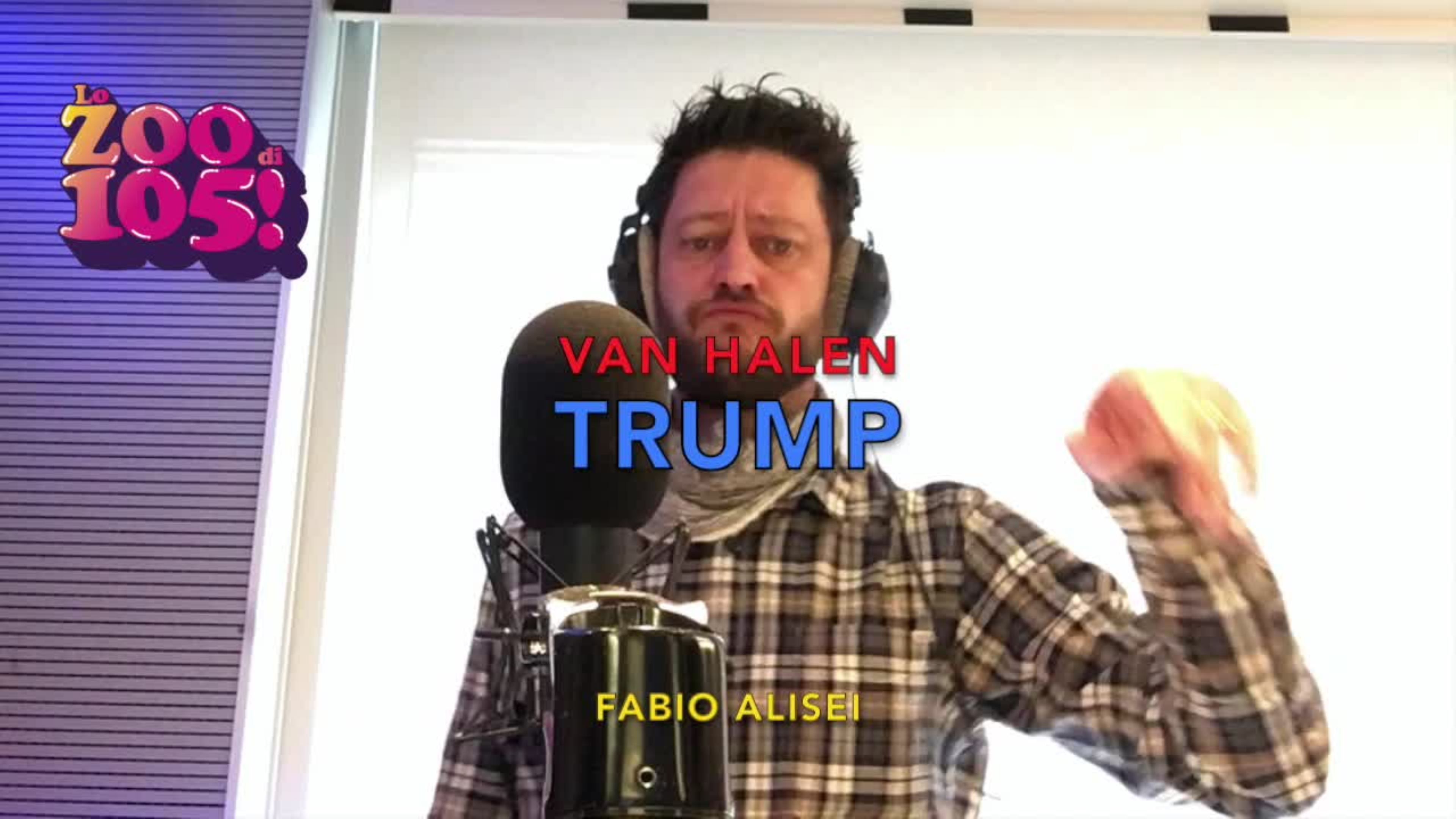 Fabio Alisei: “Presidente Trump, ti dedico i Van Halen!”