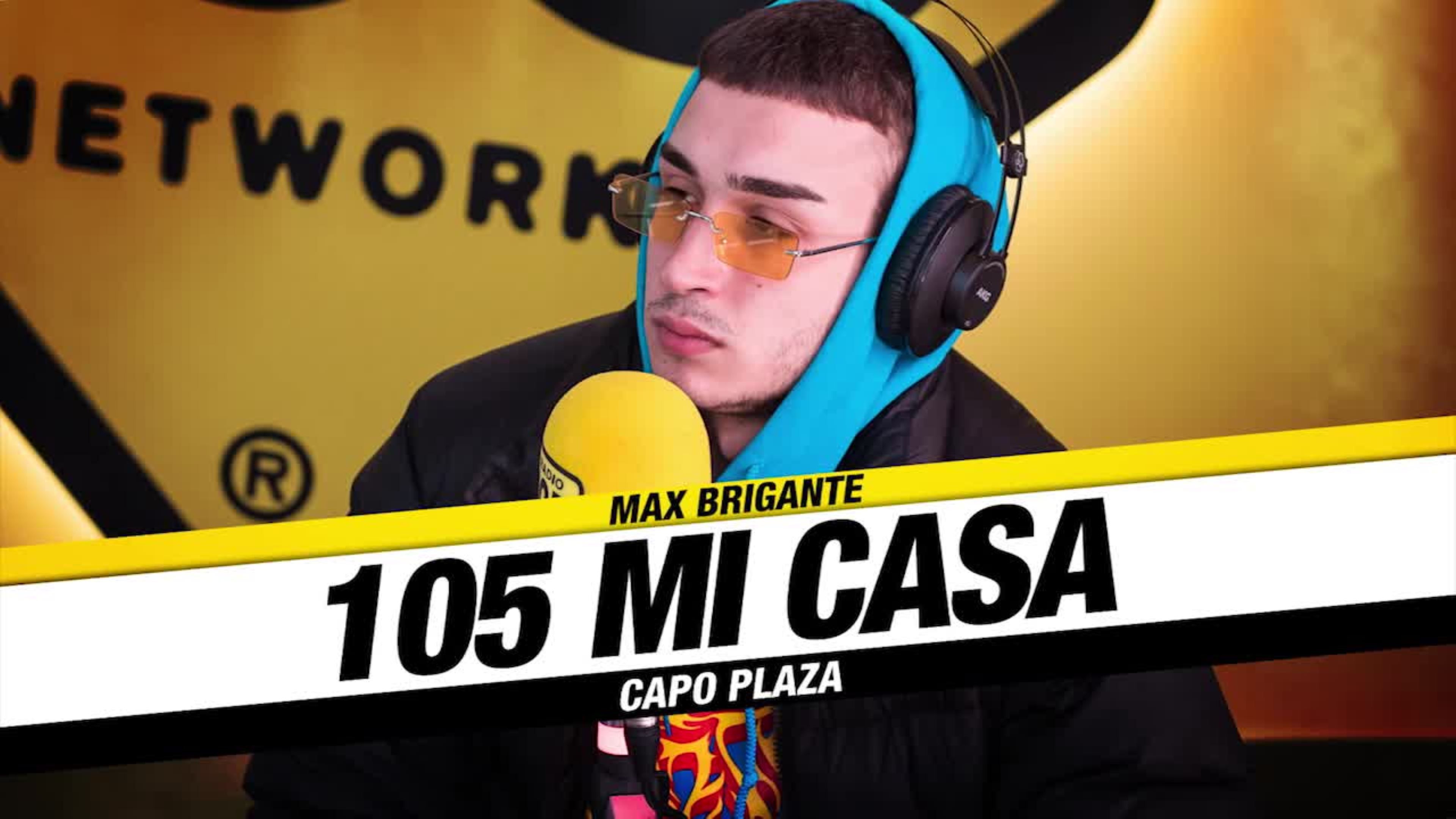 Capo Plaza a 105 Mi Casa: “Fuori dall’Italia mi apprezzano per quello che faccio”