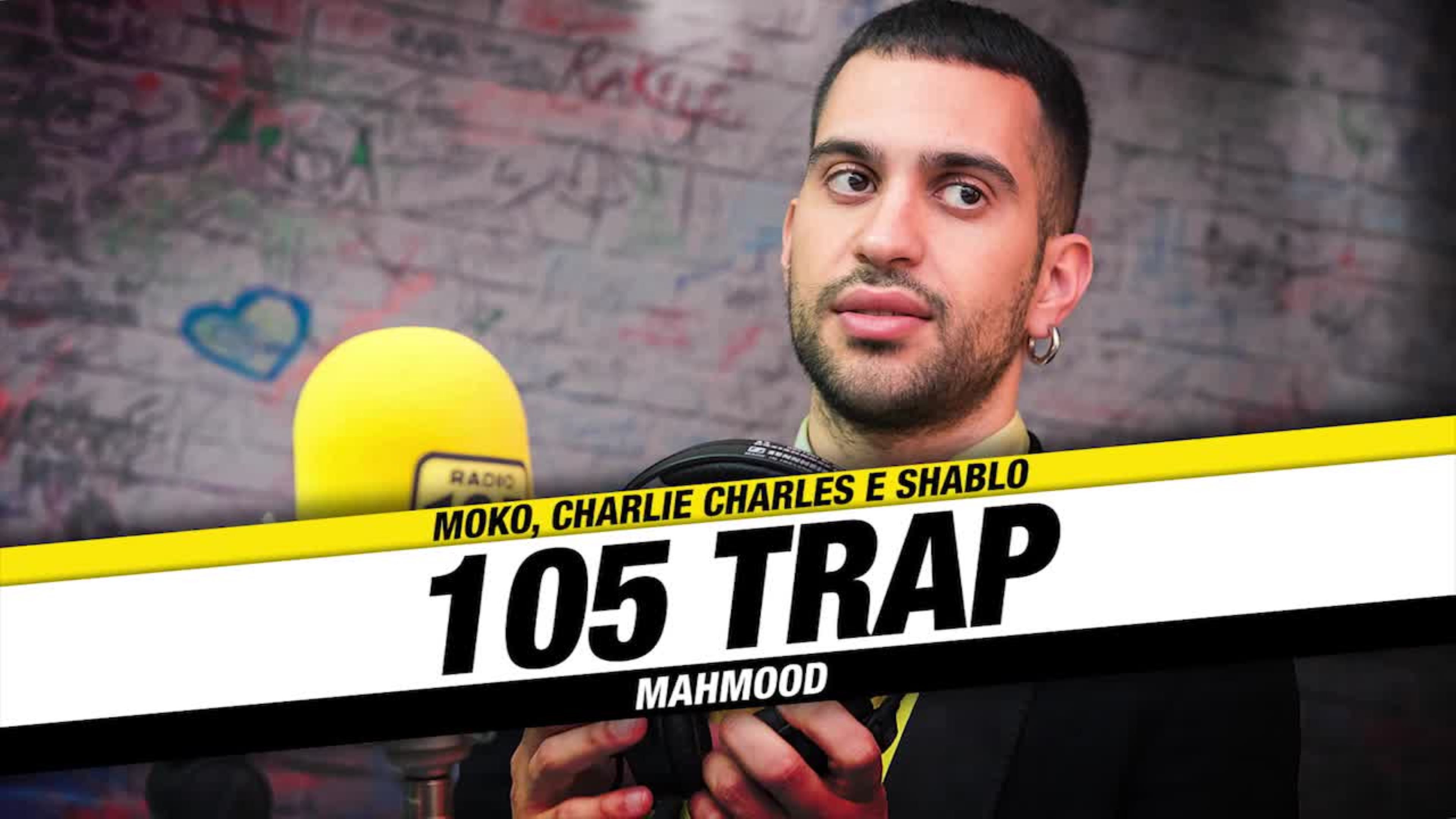 Mahmood a 105 Trap: “Mi sto divertendo, la stanchezza va in secondo piano”