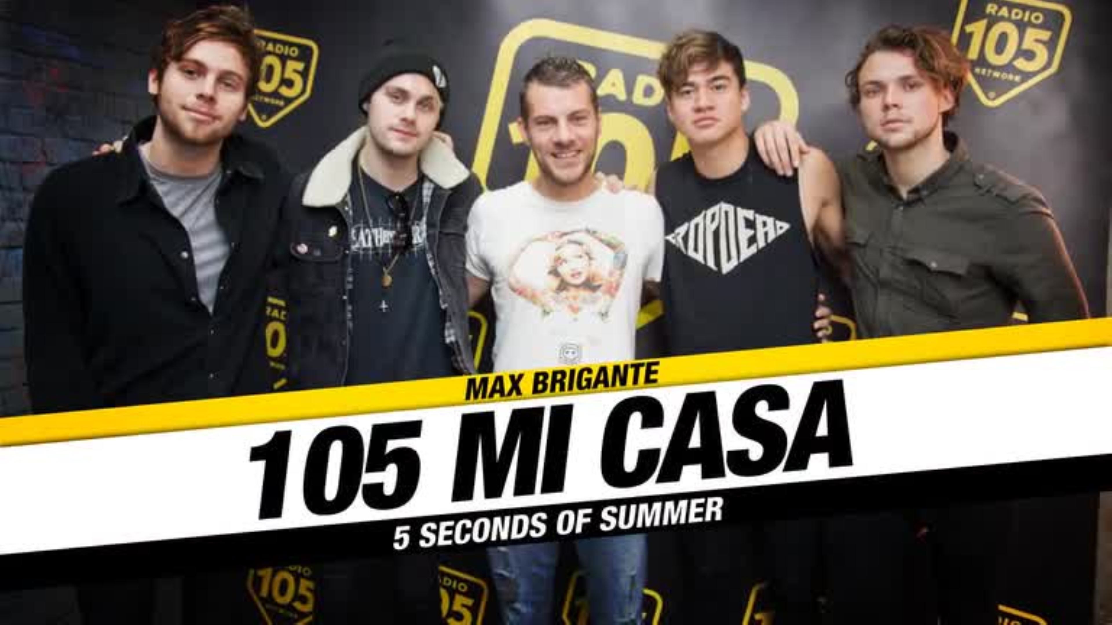 I 5 Seconds Of Summer a 105 Mi Casa: “I fan amano il nuovo album!”