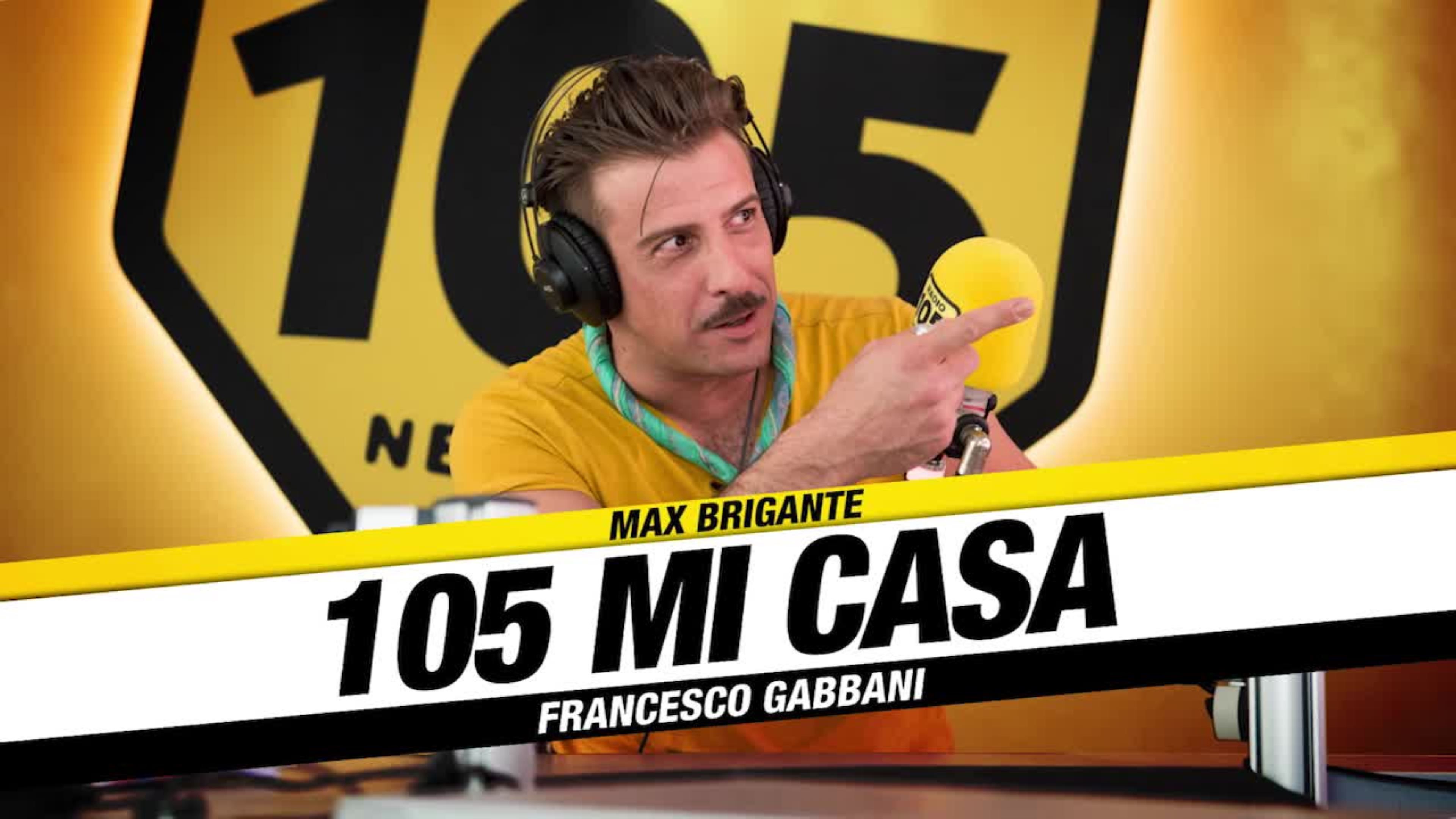Francesco Gabbani a 105 Mi Casa: “La cosa più difficile nella vita è accettarsi”