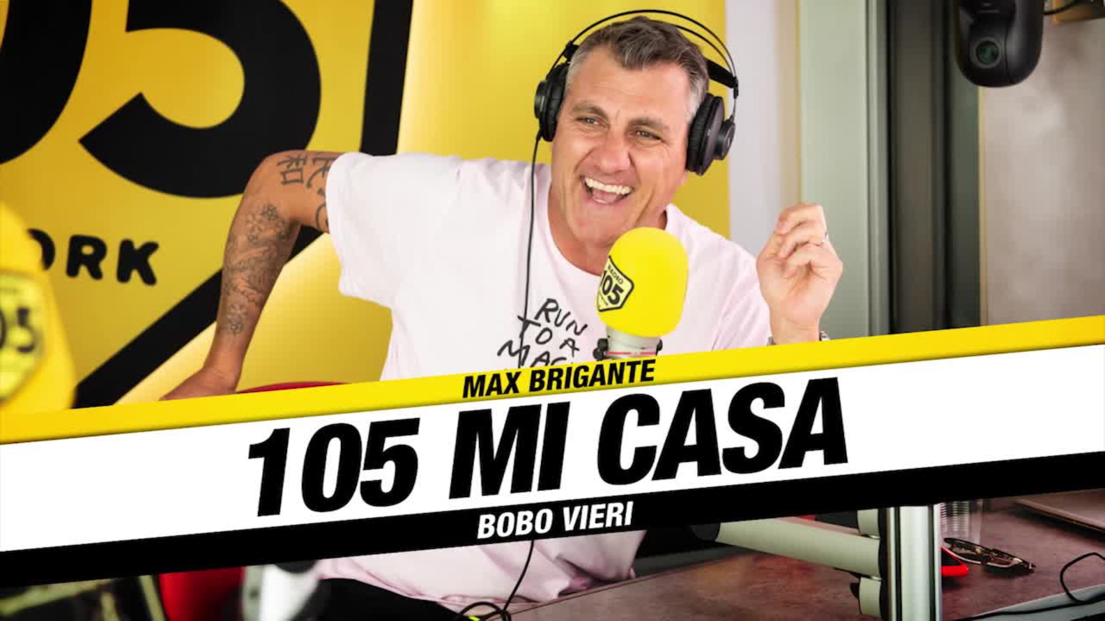 Bobo Vieri a 105 Mi Casa: “L’amore che provi per un figlio è una roba fuori di testa”