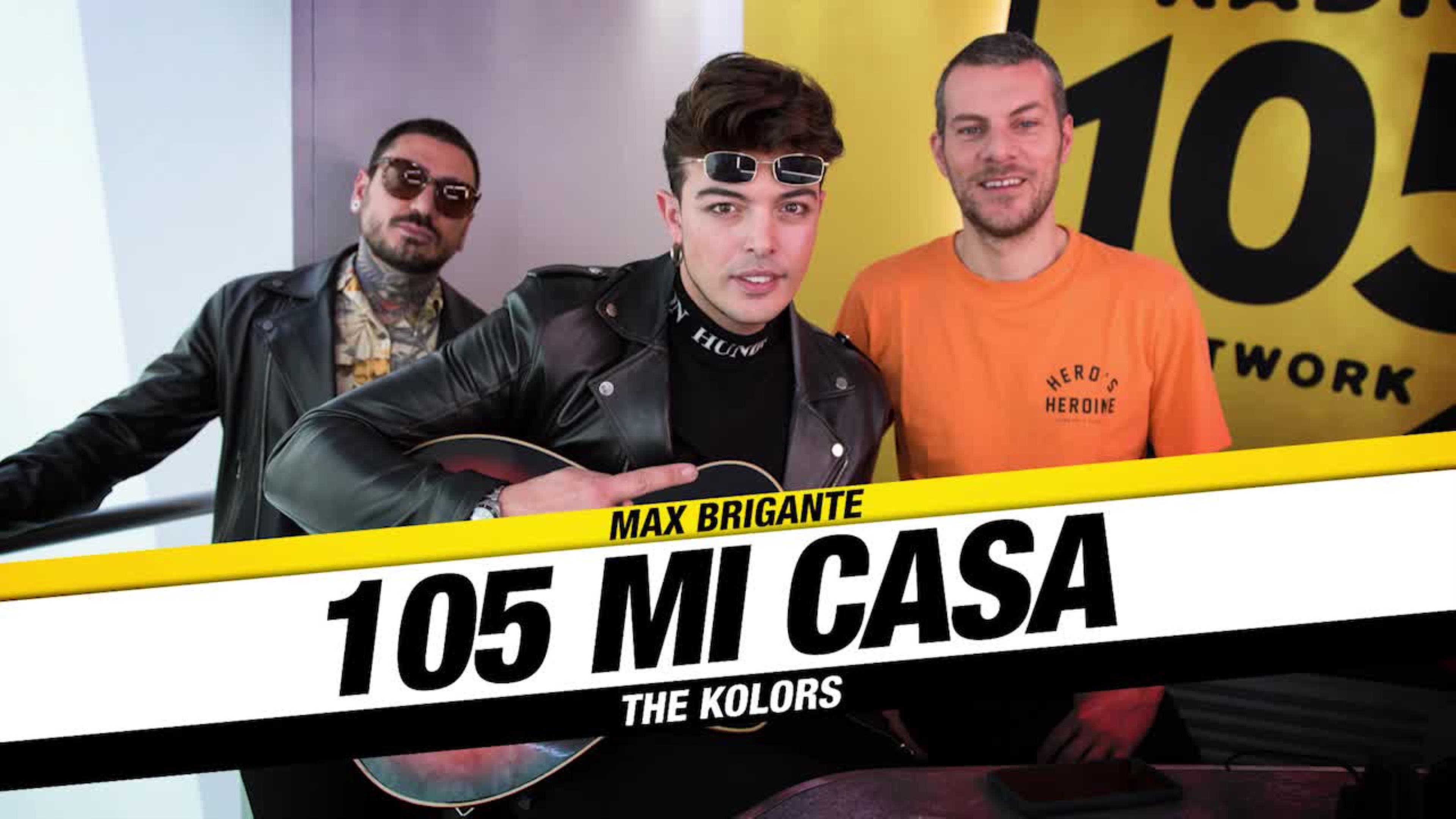 The Kolors a 105 Mi Casa: “Con Pensare male abbiamo raccontato le nostre insicurezze”