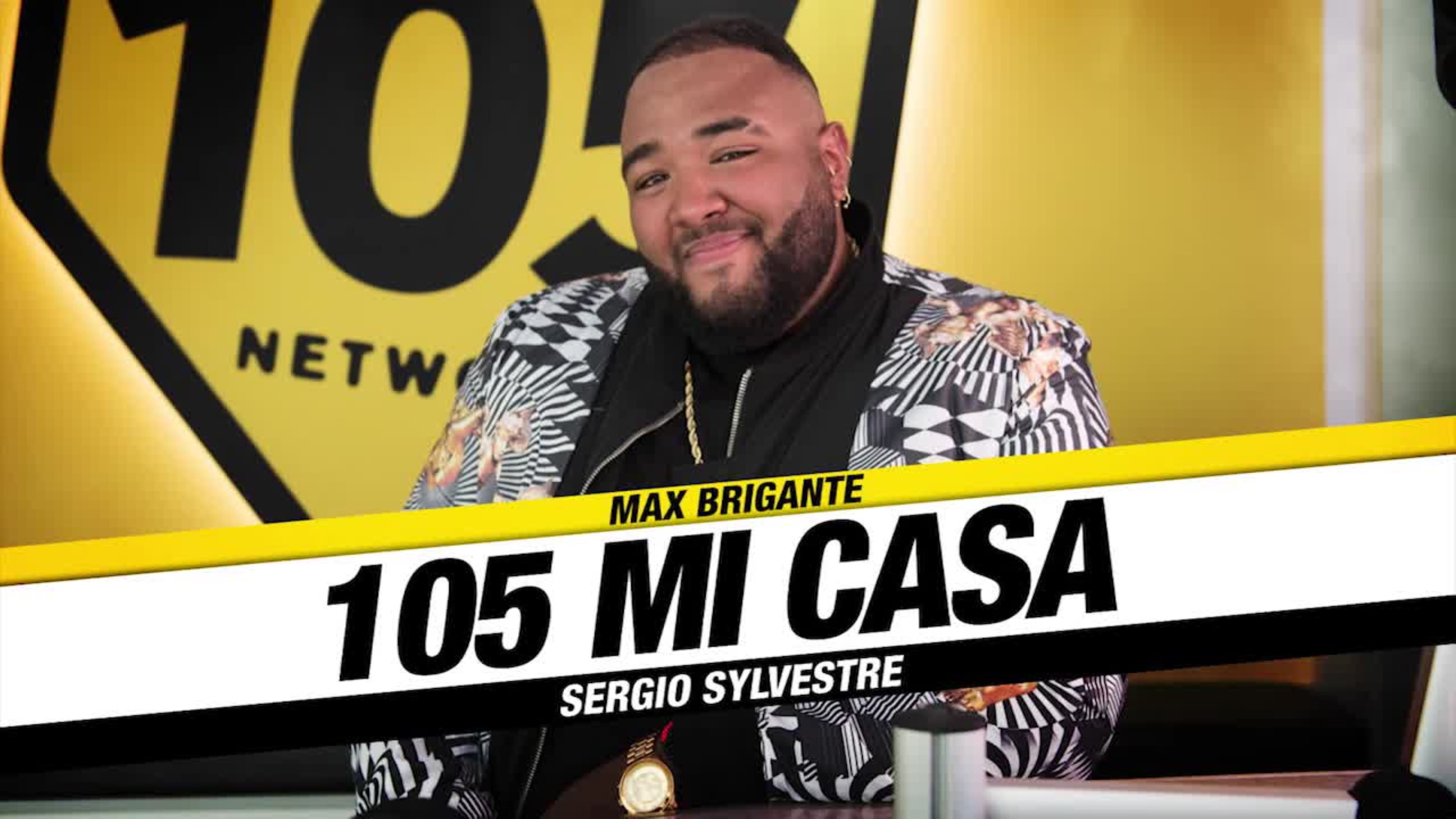 Sergio Sylvestre a 105 Mi Casa: “Qualsiasi cosa succeda nella vita bisogna sorridere e andare avanti”