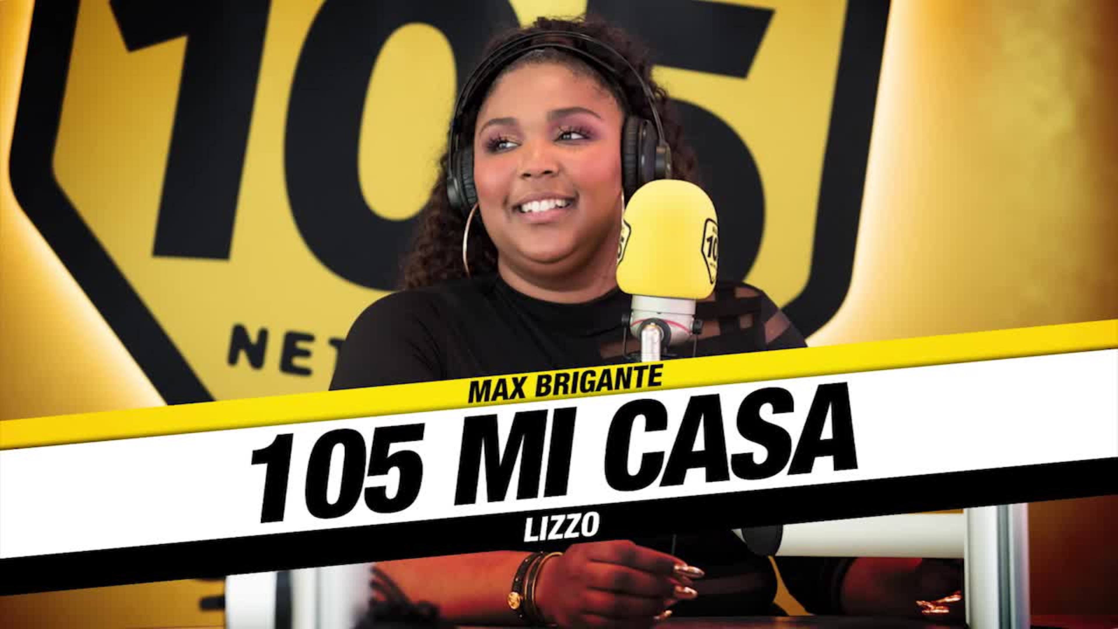 Lizzo a 105 Mi Casa: “Se brillo io possono brillare anche gli altri”