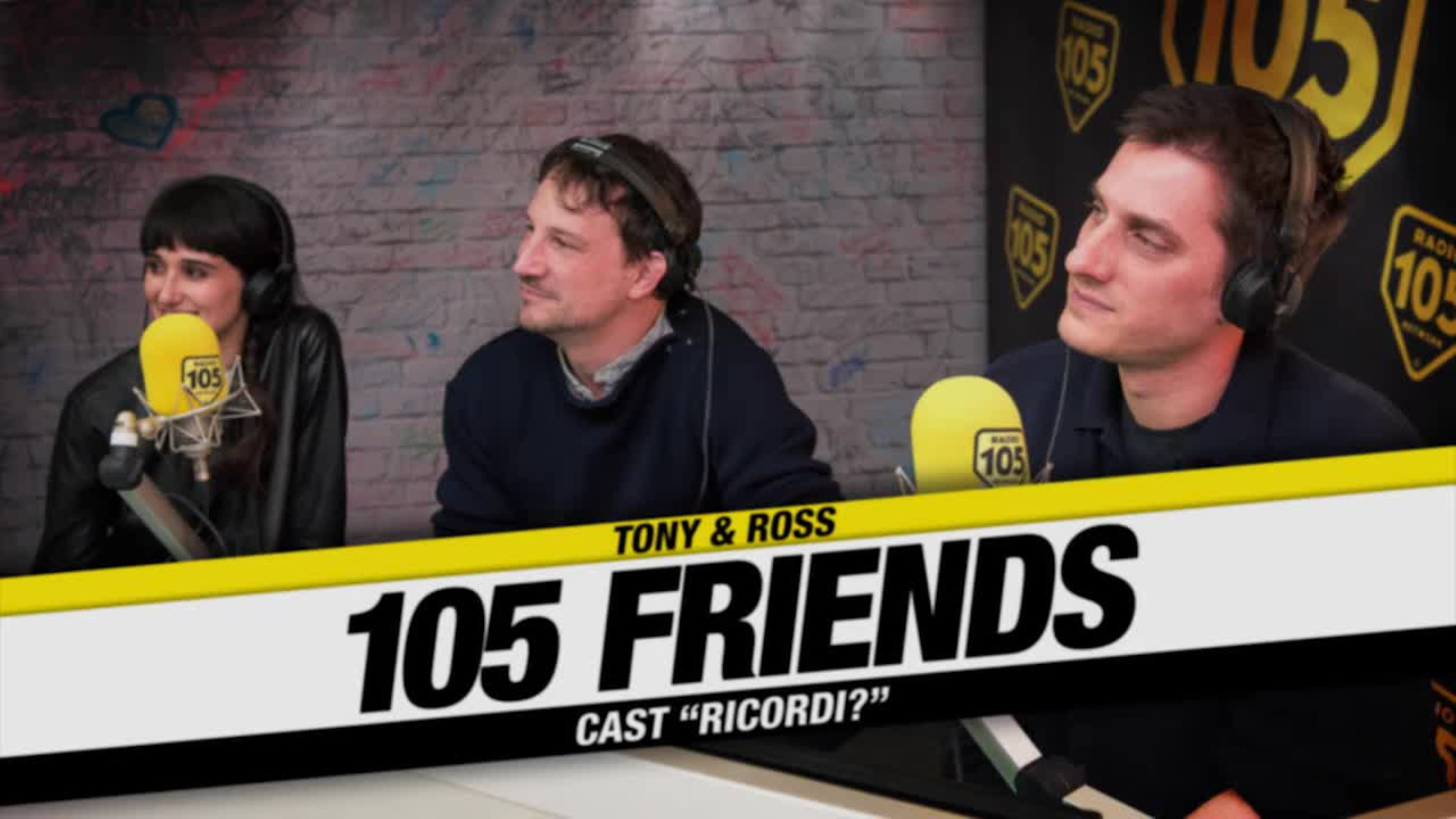 Valerio Mieli, Luca Marinelli e Linda Caridi a 105 Friends per presentare il film Ricordi?