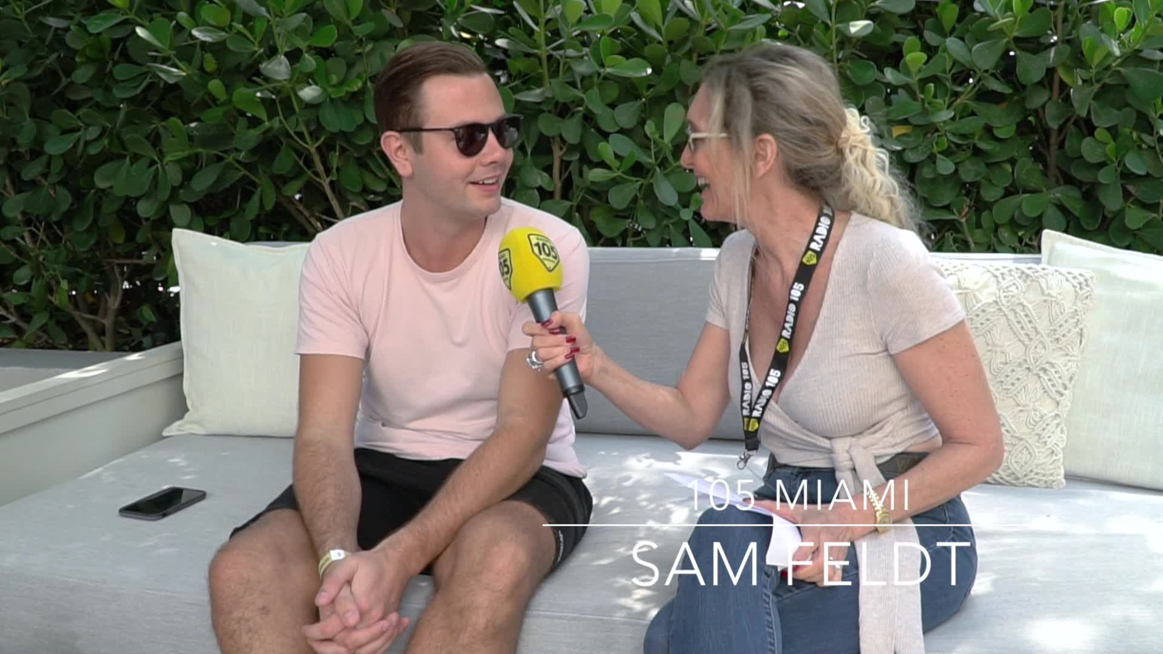 105 Miami: l’intervista di Vicky a Sam Feldt
