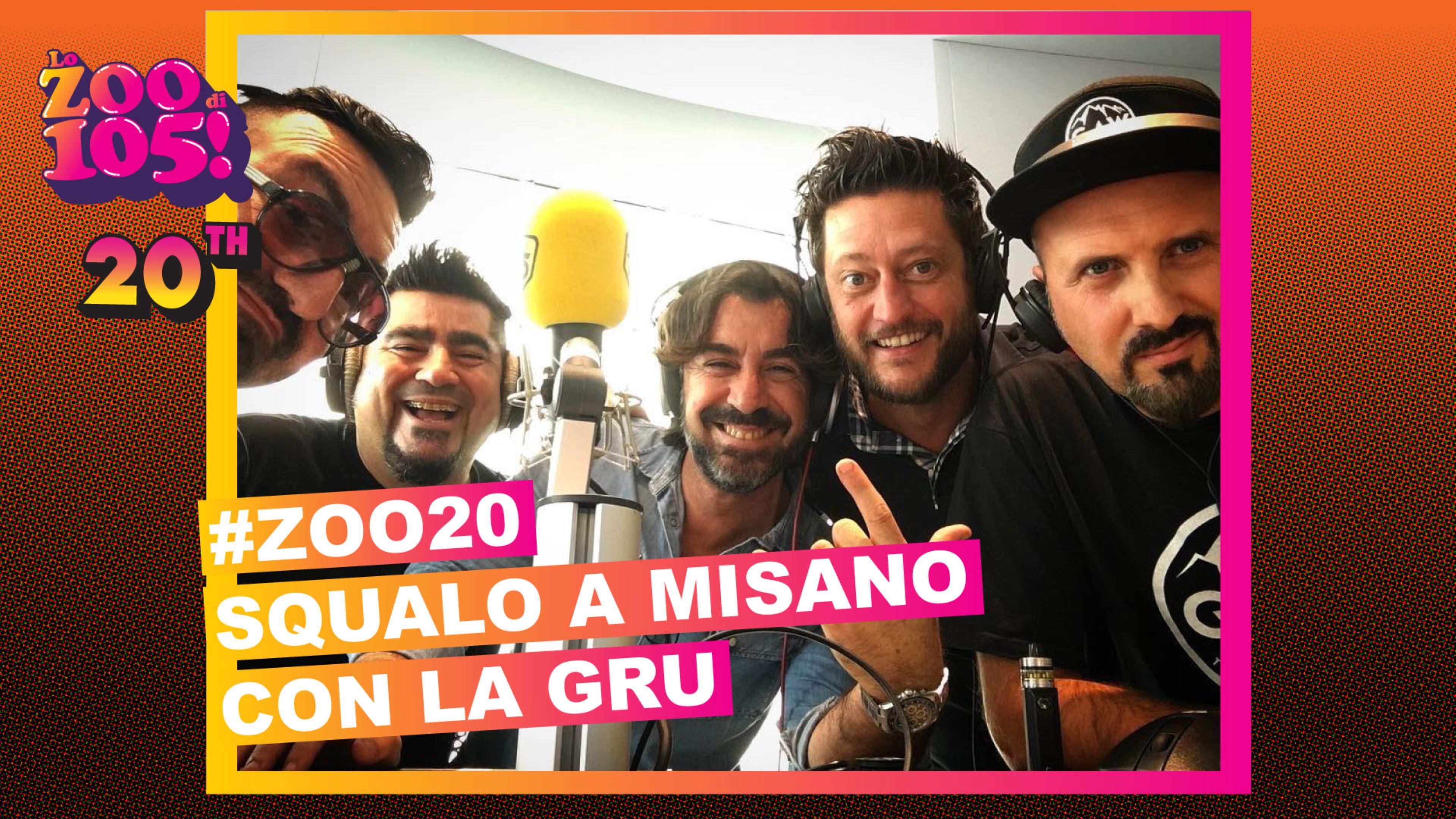 Squalo a Misano con la gru