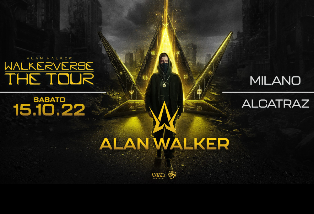 Scopri l’unica data italiana del tour di Alan Walker!