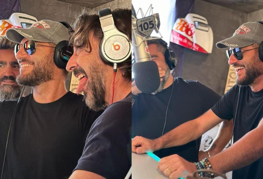 Enrico Papi in diretta a Miami con Paolo Noise e Marco Mazzoli