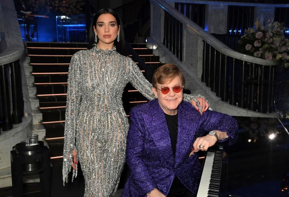 Il meraviglioso duetto live fra Elton John e Dua Lipa