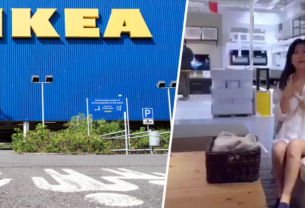 IKEA ricorda ai clienti di non praticare autoerotismo nei negozi!