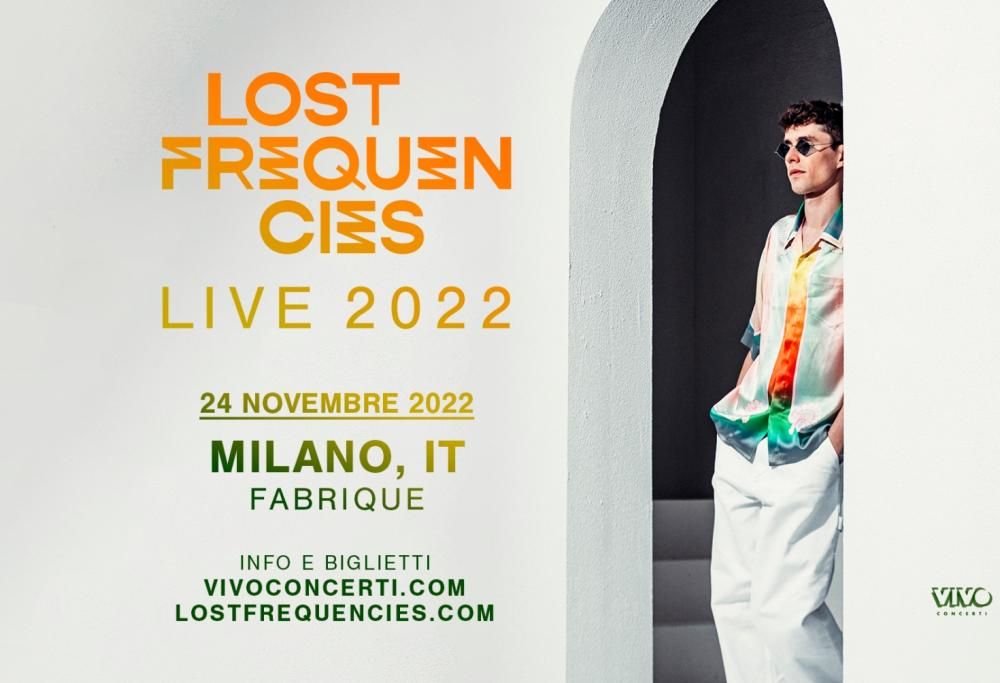 Lost Frequencies presto al Fabrique