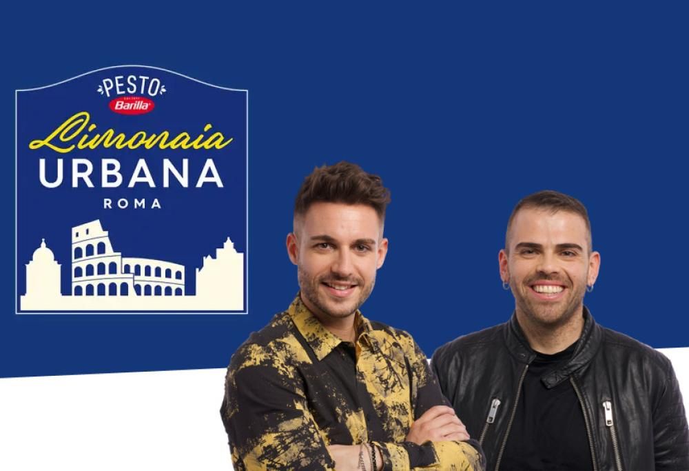 Radio 105 alla “Limonaia urbana” di Roma con “Pesto Barilla Basilico e Limone”