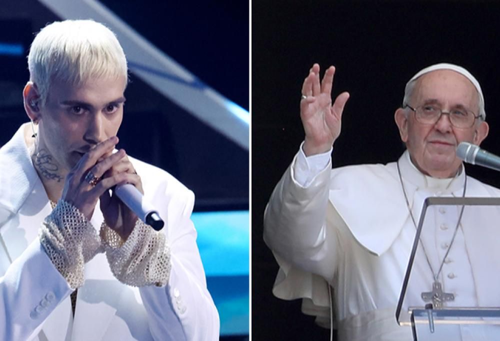 Papa Francesco cita “Supereroi” di Mr. Rain