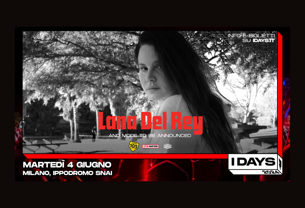 Lana Del Rey protagonista degli I-Days Milano 2024