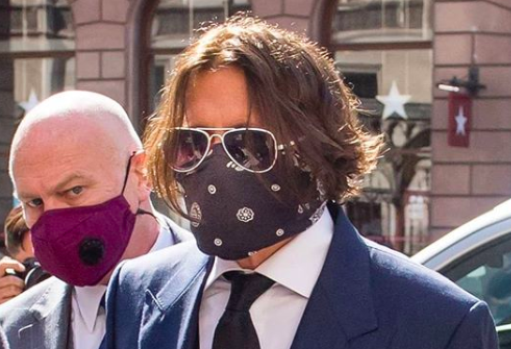 Johnny Depp al processo per diffamazione contro “The Sun”