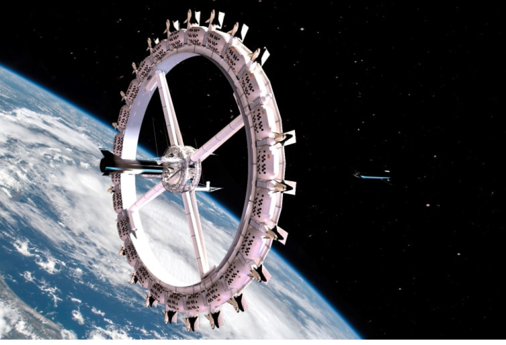 Il primo hotel nello spazio aprirà nel 2027