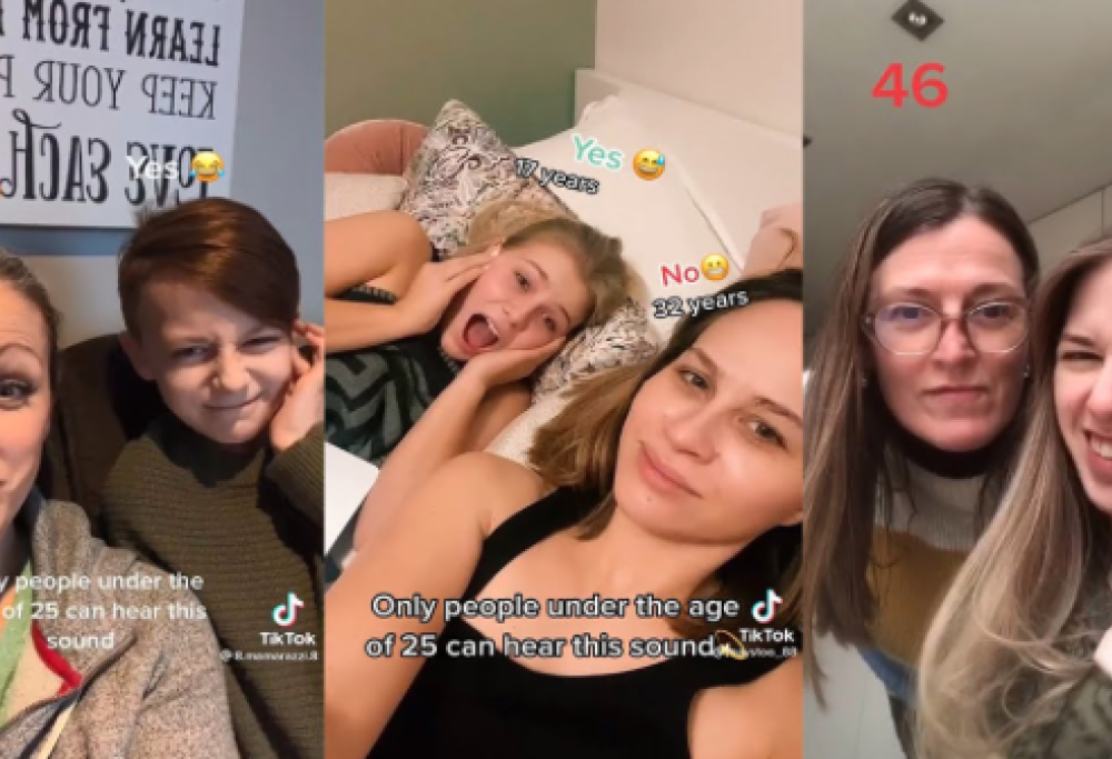 Solo se hai meno di 25 anni puoi udire questo suono