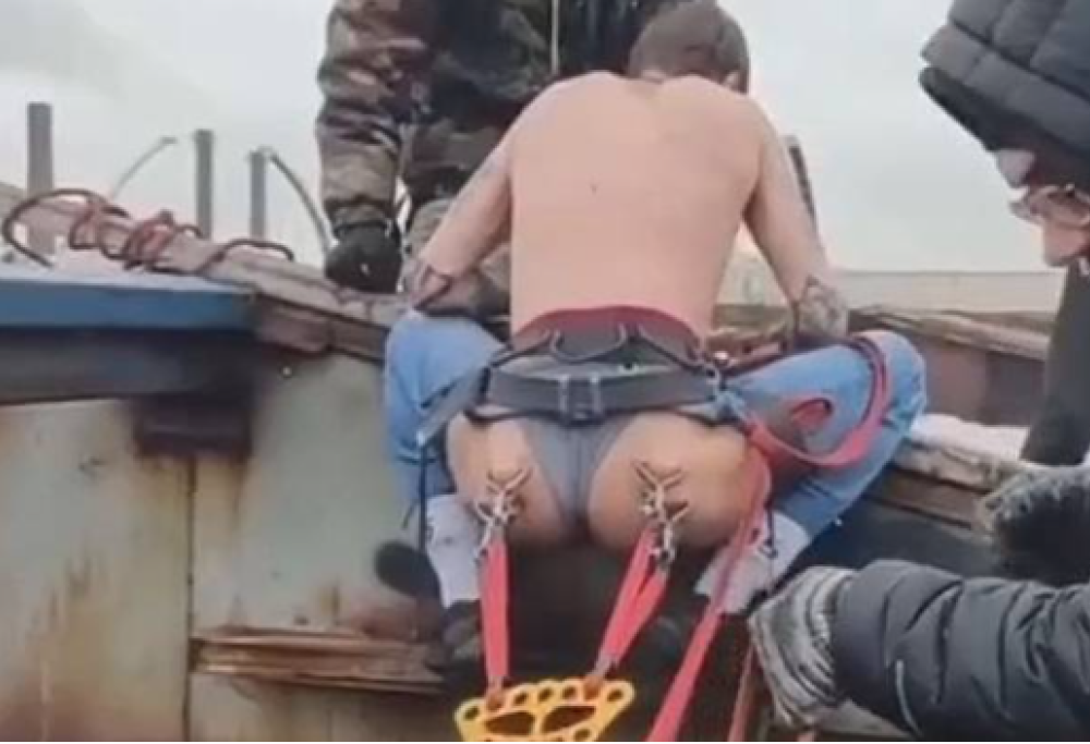 Il bungee jumping più doloroso di sempre