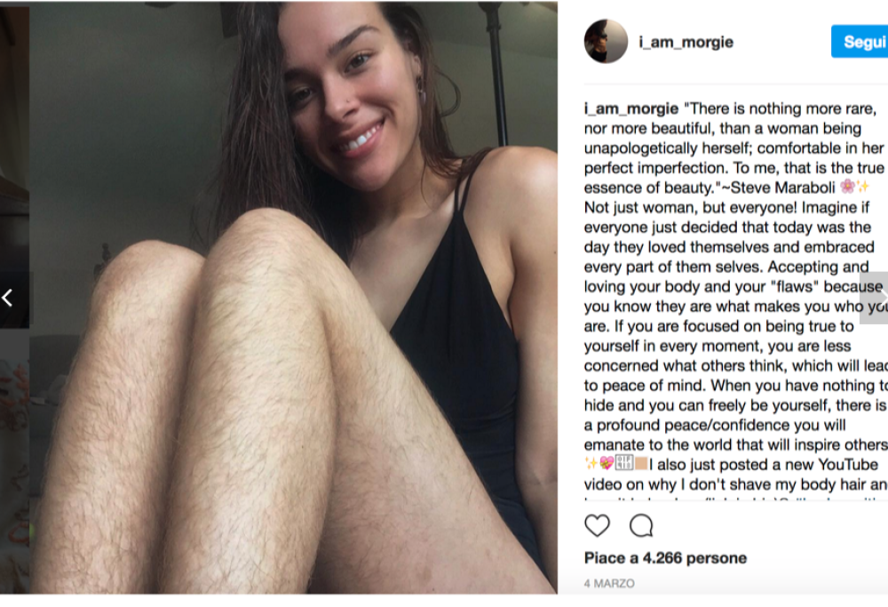 Libere di non depilarsi