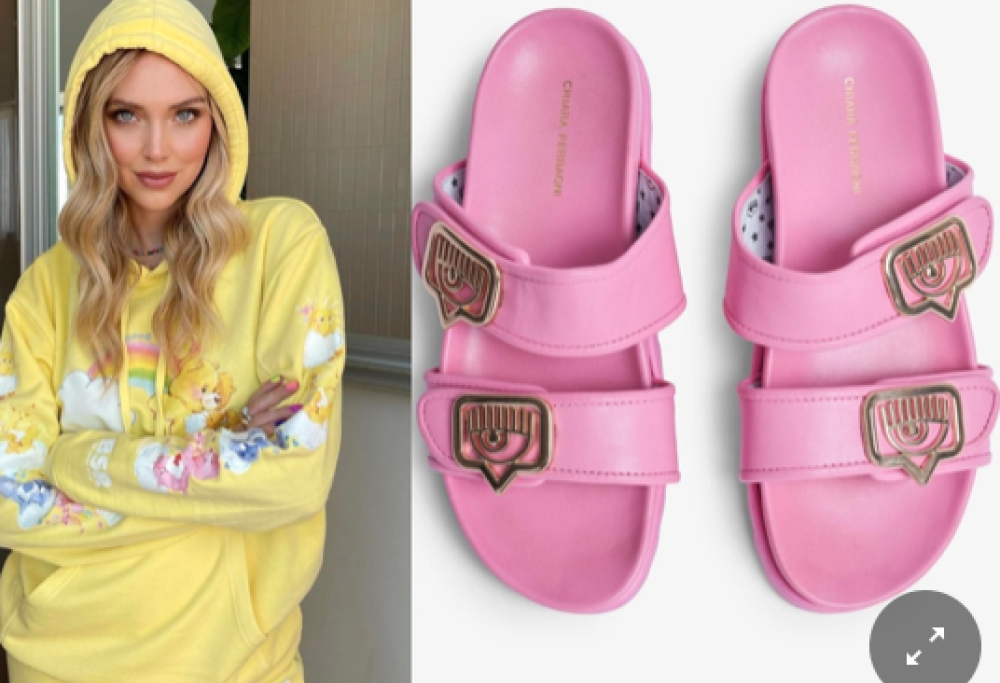 Prezzo da capogiro per le ciabattine estive della Ferragni