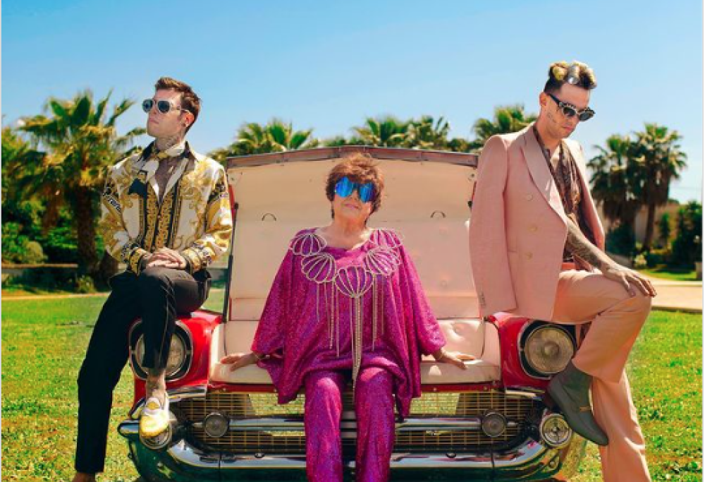 Orietta Berti, Fedez e Achille Lauro il trio dell’estate