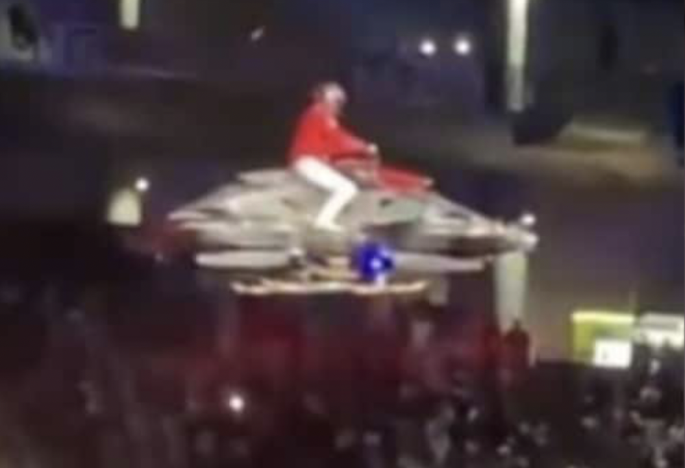 Arriva la moto volante!