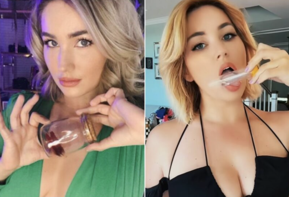 Vende il sudore del suo seno