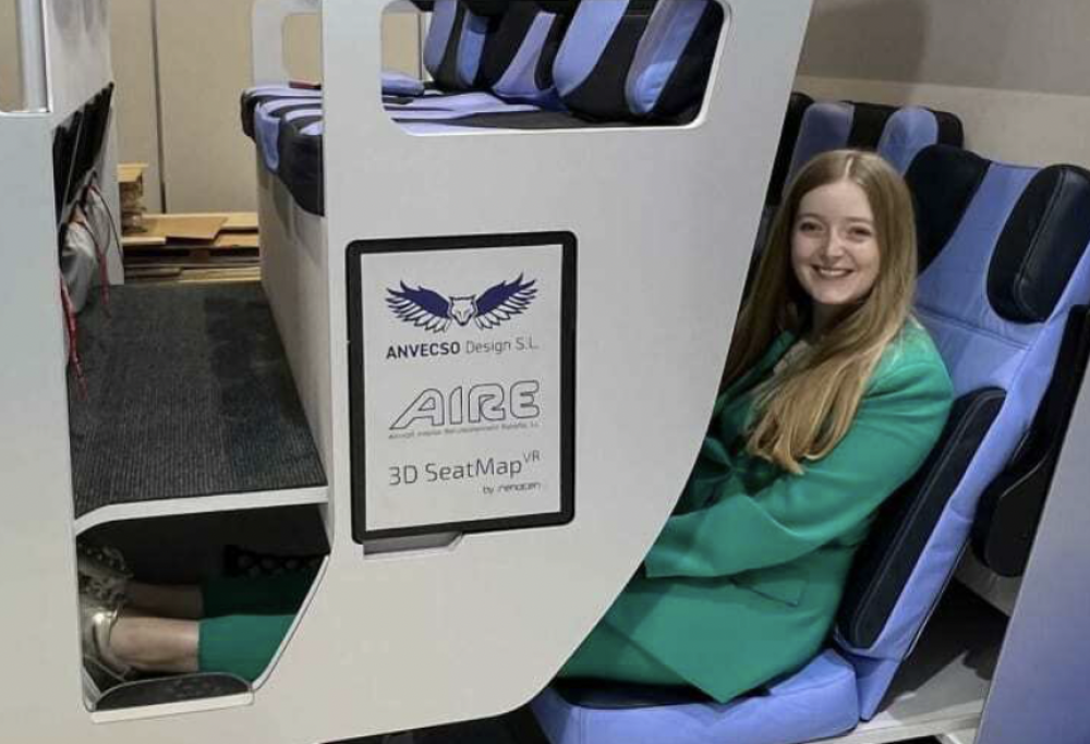 Posti a castello sugli aerei per le low cost