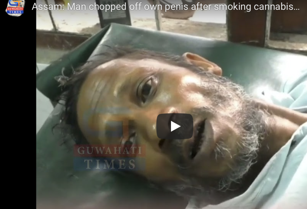 Strafatto di marijuana, si trancia il pene