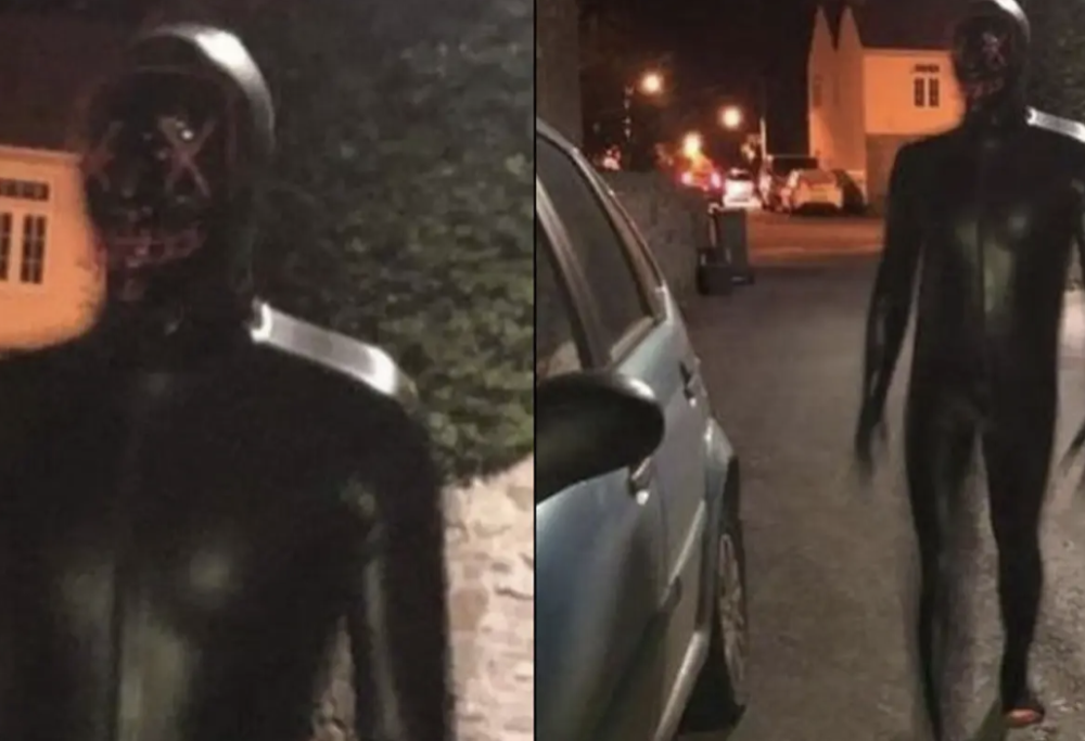 L’uomo mascherato che terrorizza una cittadina inglese