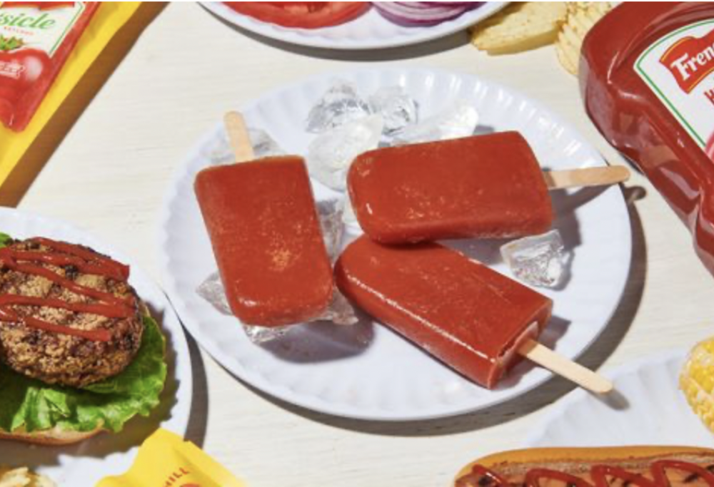 Ghiaccioli al ketchup da French’s Ketchup