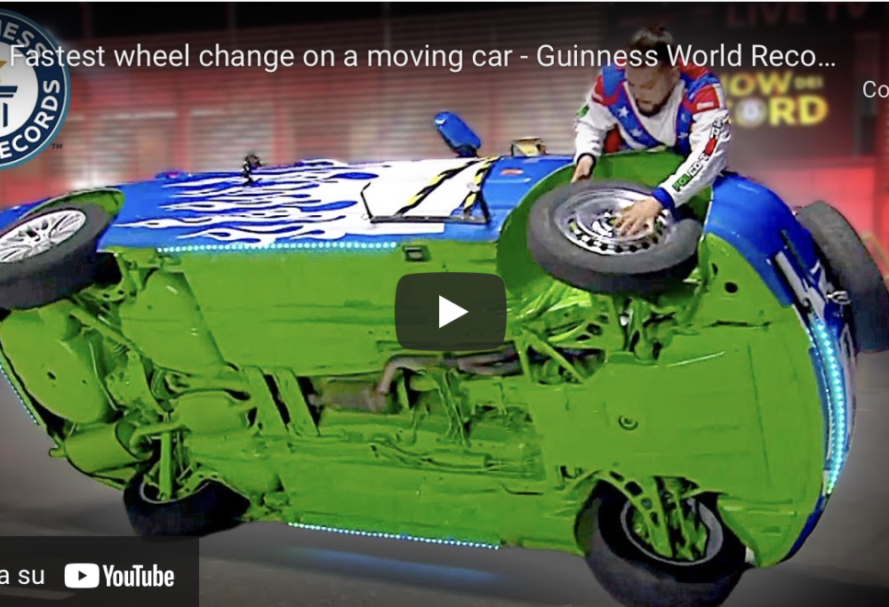 Cambio gomme in corsa