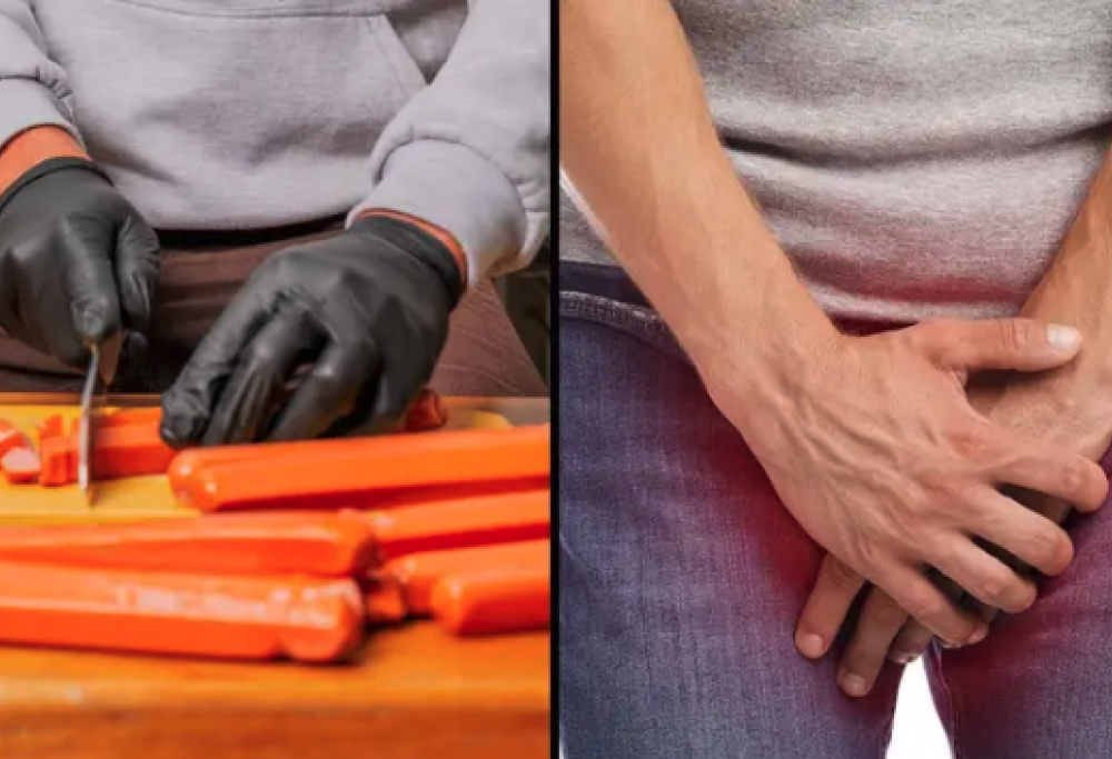 Sogna di affettare la carne, ma è il suo pene