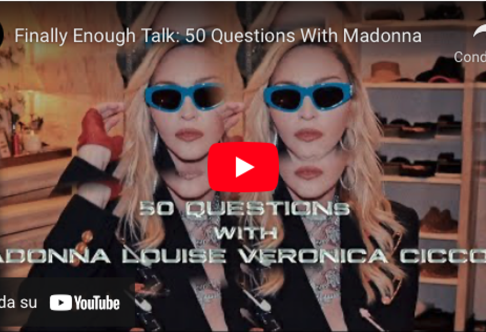 Madonna: ho sempre voglia di sesso
