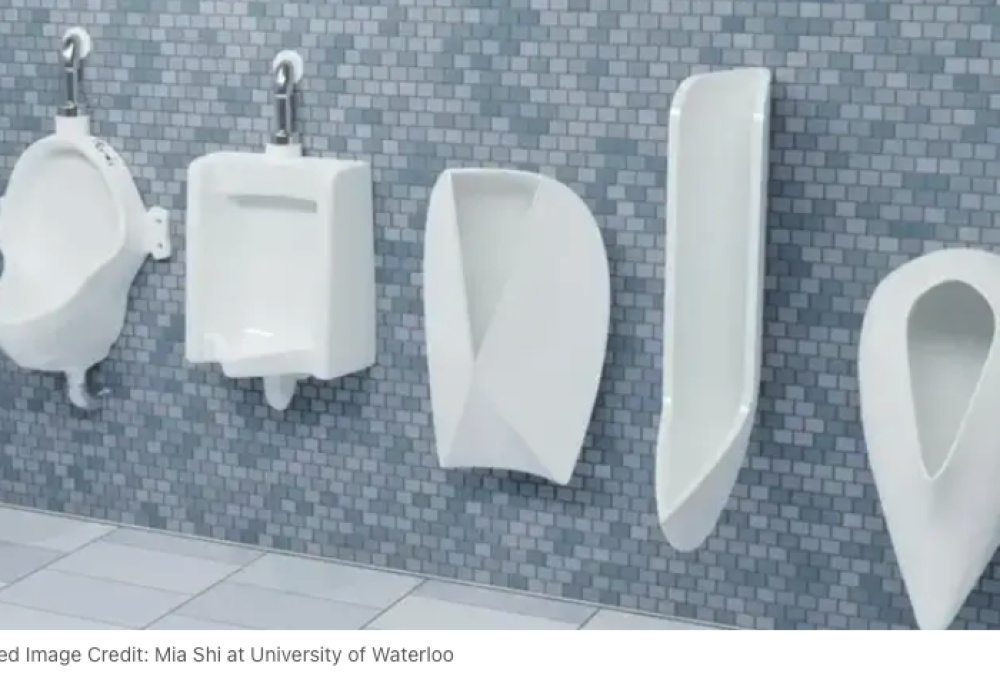 Arriva l’orinatoio a zero schizzi!